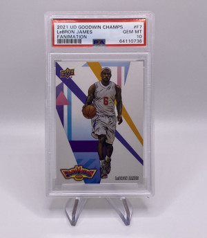 2021-22 Upper Deck Goodwin Champs Lebron James FANIMATION front