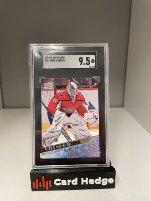 2020 Upper Deck Vitelli Vanecek #211 SGC 9.5 front
