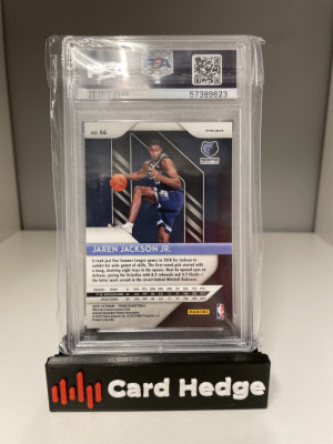 2018 Panini Prizm Jaren Jackson Jr. #66 PSA 9 back