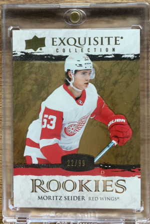 Moritz Seidel Black Diamond Exquisite Collection Gold Rookies 22/99 front