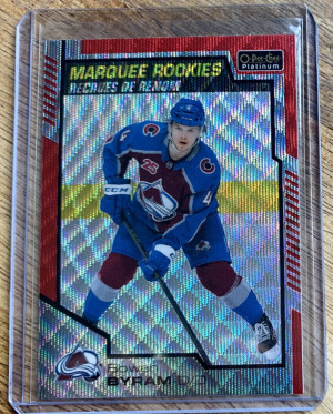 Bowen Byram OPCP Marquee Rookies Red Surge front