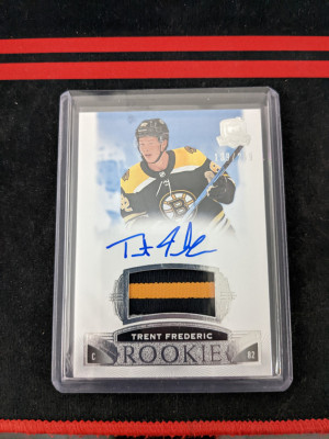 Trent Frederic The Cup Rookie Auto Patch front