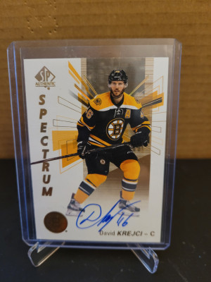 David Krejci Spectrum Auto front