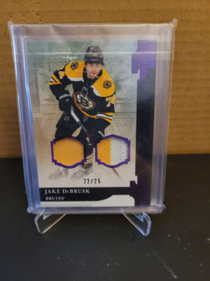Jake DeBrusk Rookie Patch front