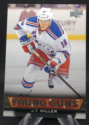 J.T. Miller 2013-14 Upper Deck Young Guns #205 front