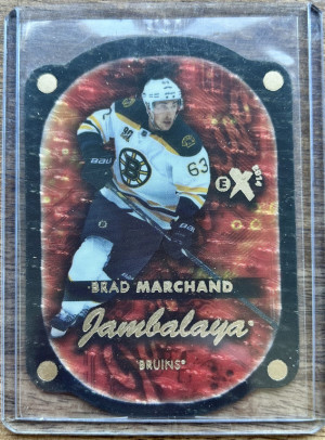 2014-15 Fleer Ultra EX Jambalaya #24 Brad Marchand front