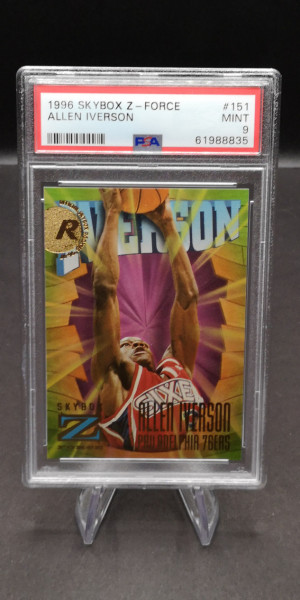 1996 Skybox Z Force - Allen Iverson #151 front