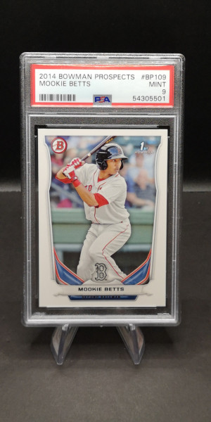 2014 Bowman Prospects - Mookie Betts #BP-109 front