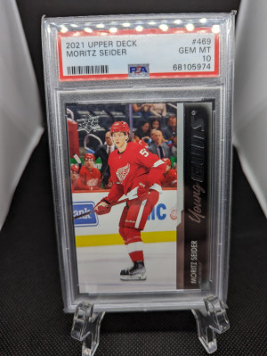 Moritz seider young guns PSA 10 back
