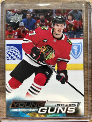 2022-23 Young Guns Lukas Reichel Rookie front