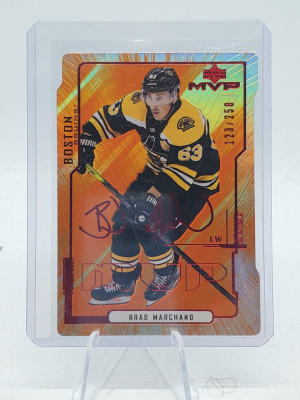 Brad Marchand 2020-21 Upper Deck MVP Colors and Contours /250 front