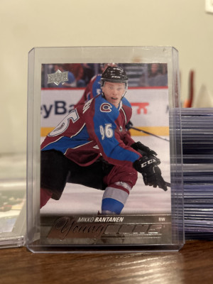 2015-16 UD Series 1 MIKKO RANTANEN YOUNG GUNS ROOKIE SP!!! Avalanche! front