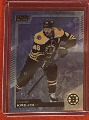 David Krejci - Artic Freeze front