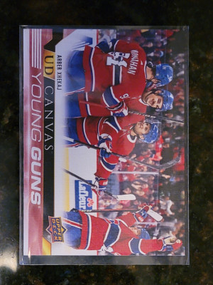 2022-23 Upper Deck Series 2 Arber Xhekaj Young Guns Canvas RC # C236 (22-23) UD front
