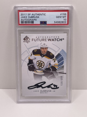 Jake DeBrusk FWA PSA 10 front