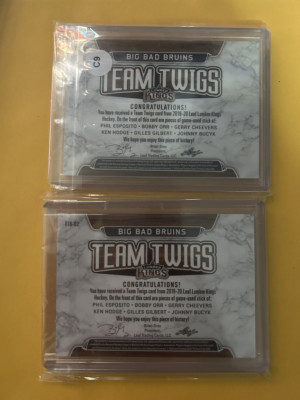 Big Bad Bruins - Card Set back