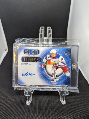 Adam Fox sign of the times Auto front