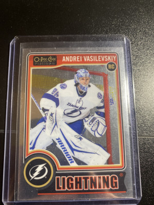 Andrei Vasilevskiy 14-15 OPC Platinum Rookie front