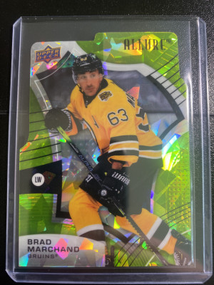 Brad Marchand 21-22 Allure Green Rainbow 40/99 front