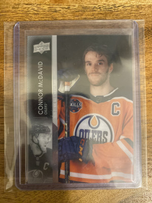 Connor McDavid All-Star Base Clear Cut front
