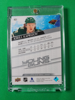 Kirill Kaprizov YG back