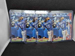 Bo bichette opening day Canada Day x4 back