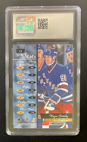 1996-97 Pinnacle Zenith Wayne Gretzky #13 back