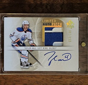 Taylor Hall lot of 3 back