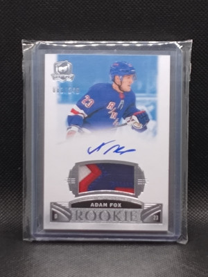 2019-20 The Cup #104 Adam Fox Rookie Patch Auto /249 front