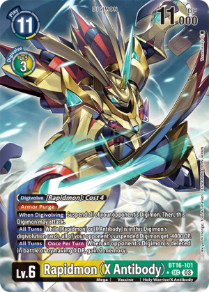 Rapidmon (X Antibody) front