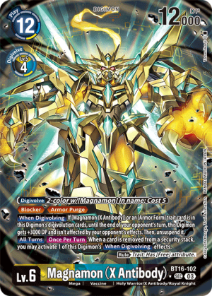 Magnamon (X Antibody) back